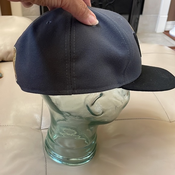 New Era Houston Astros 59 Fifty 2017 World Series Baseball Cap, Black Gray Gold - Picture 5 of 9